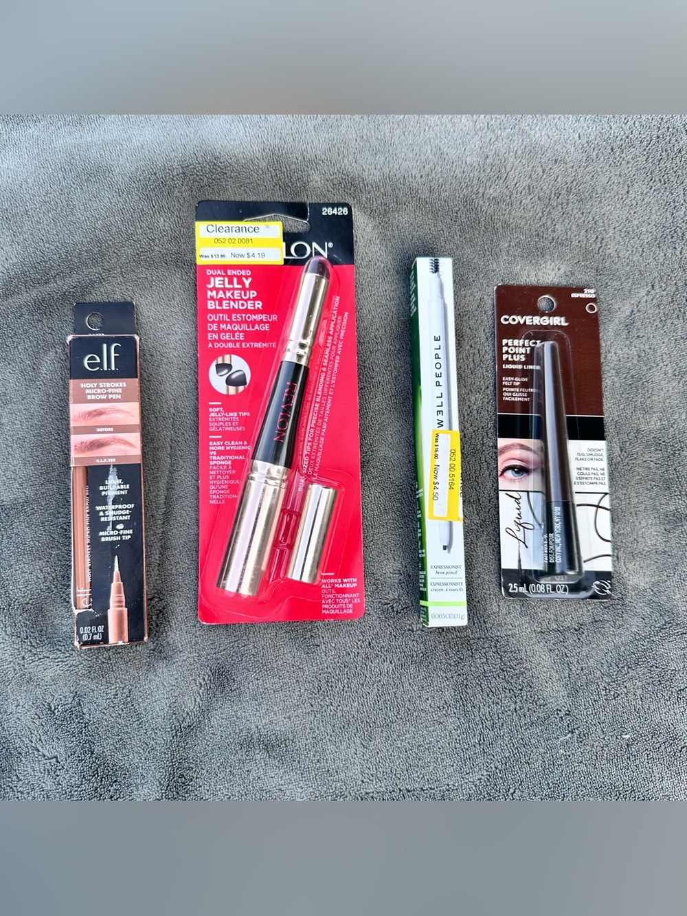 NWT Makeup Bundle Brow Pen, Makeup Jelly Blender, Brow Pencil, & Liquid Eyeliner